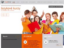 Tablet Screenshot of clorenz.cz